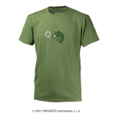 BARBAR pánské triko s bambusem (zelená)