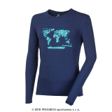 Pánské tričko Vandal Svět (modrá)