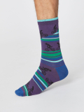 Pánské bambusové ponožky Uphill  fialová