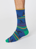 Pánské bambusové ponožky Uphill tmavě modrá