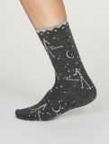Zodiac  bambusové ponožky L(býk - tmavě šedá)