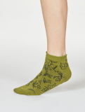 GOLLIE FLORAL dámské kotníkové ponožky