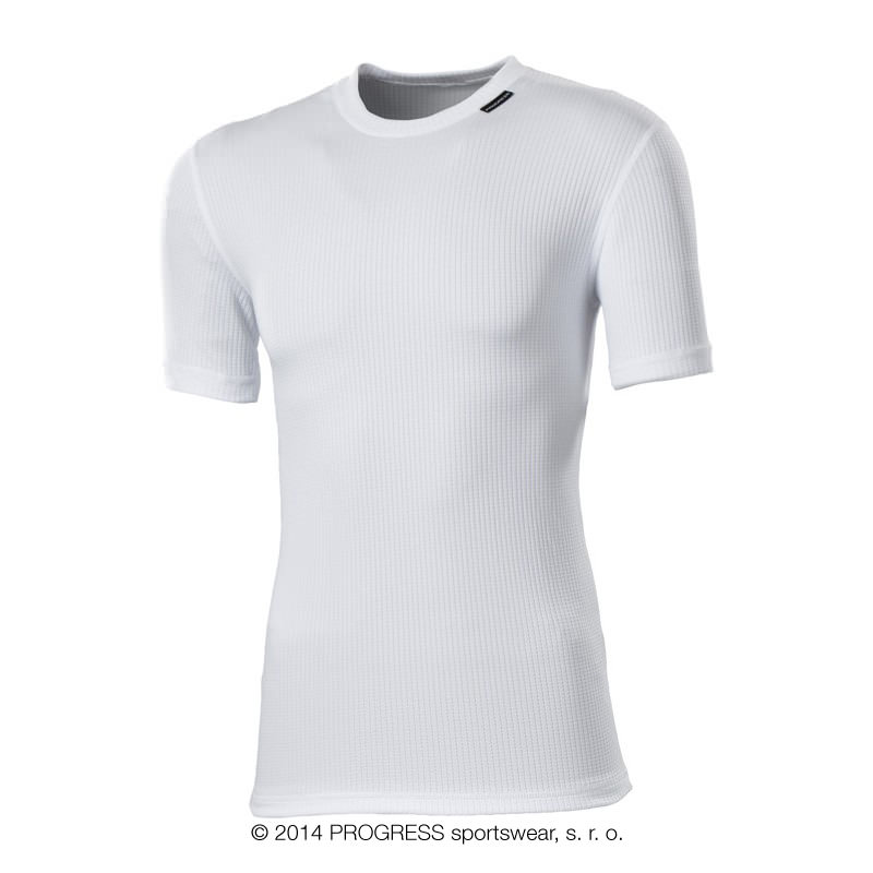 Pánské funkční tričko s krátkým rukávem (bílá)