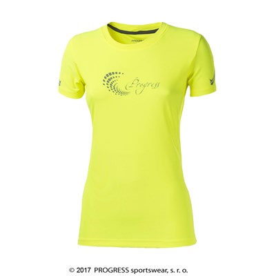 PANTERA dámské sportovní tričko (luminesceční žlutá)