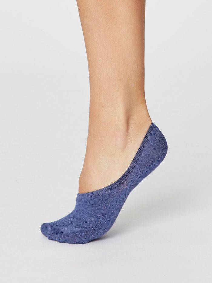 Neviditelné ponožky modré